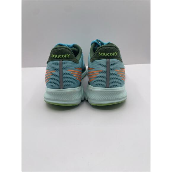 Size 11 - Saucony Ride 14 Future Spring Blue Running Cycling Shoe S20650-26 - Picture 5 of 8
